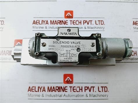 Nakakita Ns692N-6-acb-50 Solenoid Valve Ac110V 3Zt/32T Apb Ac 110S ...