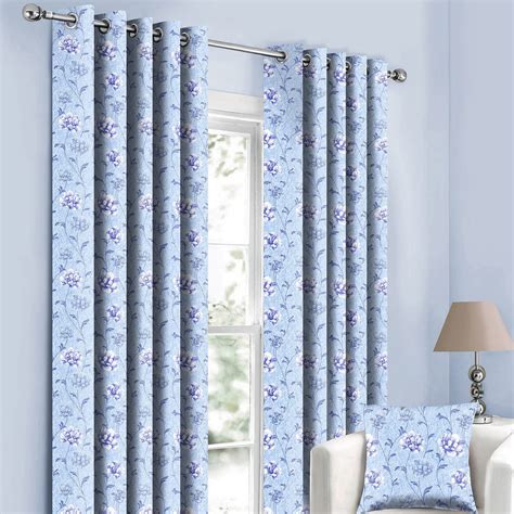 Buy HOKIPO Whiteout Floral Window Curtains 5 Feet Set of 2 (IN-685-D4*2 ...