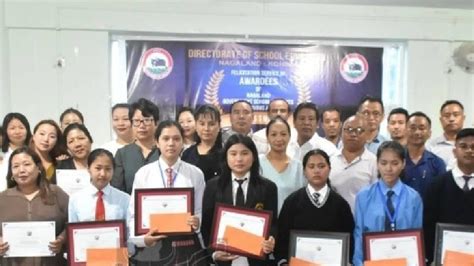 Nagaland recognizes top-performing government schools and meritorious ...