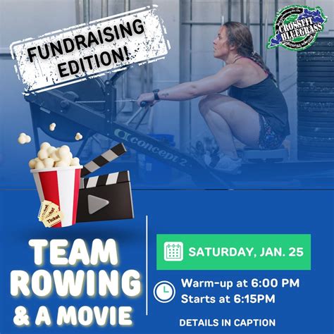 Team Rowing and a Movie Fundraising Event , 13005 Middletown Industrial ...