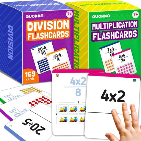 Snapklik.com : QUOKKA Multiplication And Division Flash Cards For Kids ...