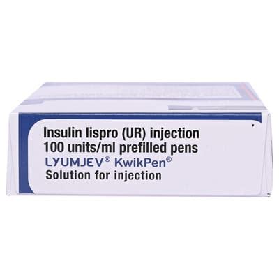 Lyumjev 100 IU/ML Solution For Injection (3): Uses, Side Effects, Price ...