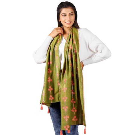 Gorgeous Women's Cotton Opaque Stole – Jagstore.in