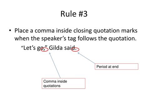 PPT - Rules for Punctuating Dialogue PowerPoint Presentation, free ...