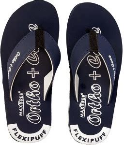 Maxtree Men Ortho Care Men Slipper for Dia,Ortho & AnkleCare Gents Blue ...
