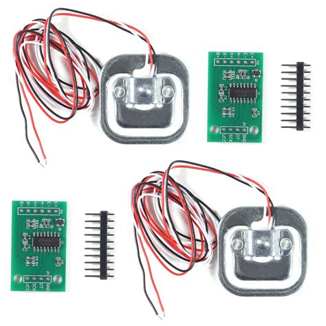 Buy AOICRIE 50KG Half-bridge Body Load Cell Weight Strain Sensor ...