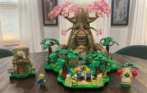 We Build LEGO Great Deku Tree, the First Legend of Zelda Set in LEGO ...