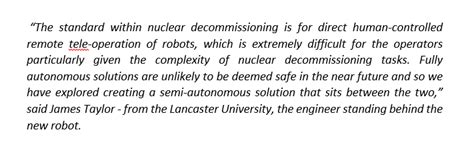 New Semi-Autonomous Robot Decommission Nuclear Reactors On Its Own ...