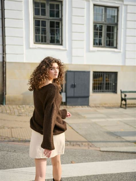 Buy JDY Brown Reversible V-Neck Jumper from Next India