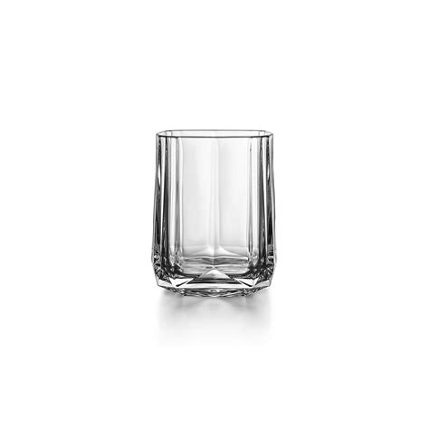 Tiffany Facets Double Old-fashioned Glass in Crystal Glass | Tiffany ...