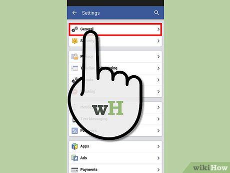 Image result for Modifier Email Facebook