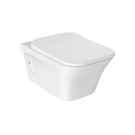Kastello Square WH toilet Bowl + Seat Cover | American Standard India