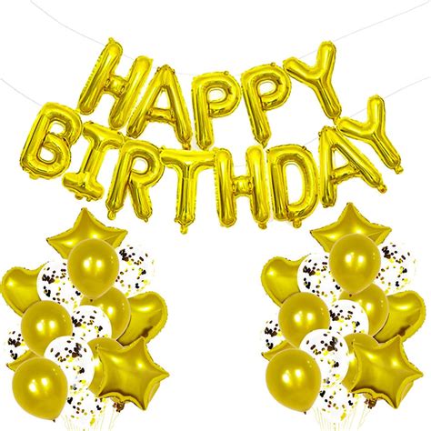 16 Inch Birthday Banner Balloon Letter Foil Party Decoration Bunting 1 ...