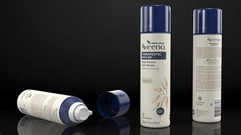 Shaving Cream Aveeno 3D Model $19 - .3ds .blend .c4d .fbx .max .ma .lxo ...
