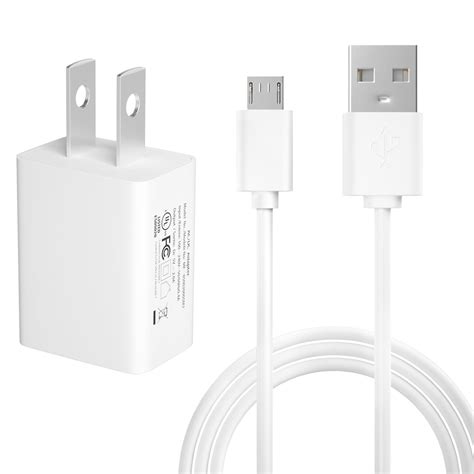 VOTY Replacement Micro USB Fast Charging Cable Cord Compatible with ...