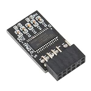 Heayzoki TPM 2.0 Module Encryption Security Module LPC 12 Pin Module ...