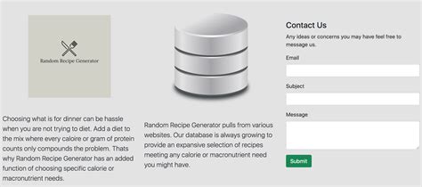 Image result for Recipe Randomizer