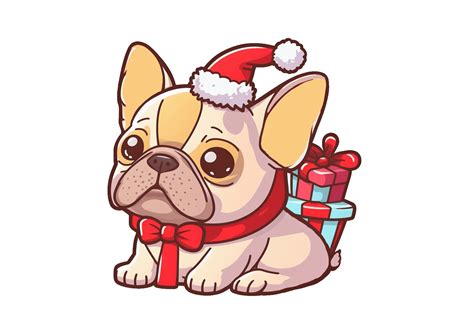 Christmas Frenchie