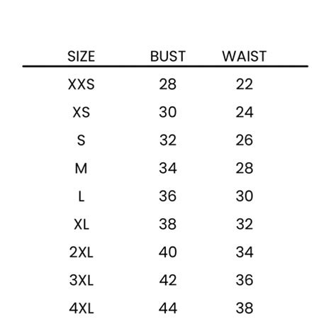Lily Dress sizing chart – SELCOUTH
