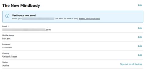 Set up and manage your owner login credentials (New Mindbody Experience)