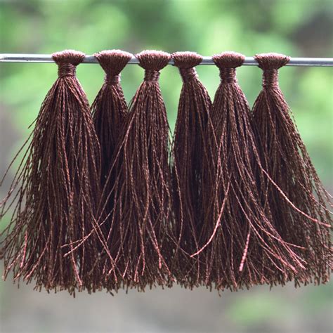 Buy Chocolate Brown tassels for embellishing curtains online at ...