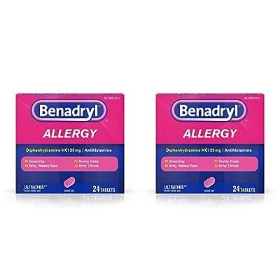 Benadryl Ultratabs Antihistamine Allergy Relief with | Ubuy India