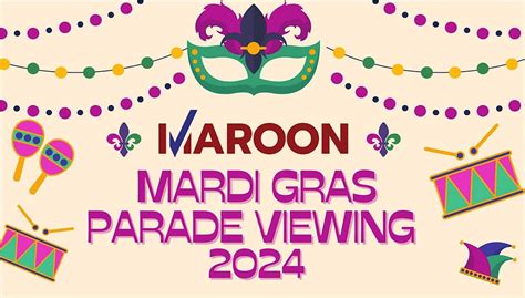 Druids, NYX: Maroon Mardi Gras Parade Viewing 2024, 1206 St Charles Ave ...
