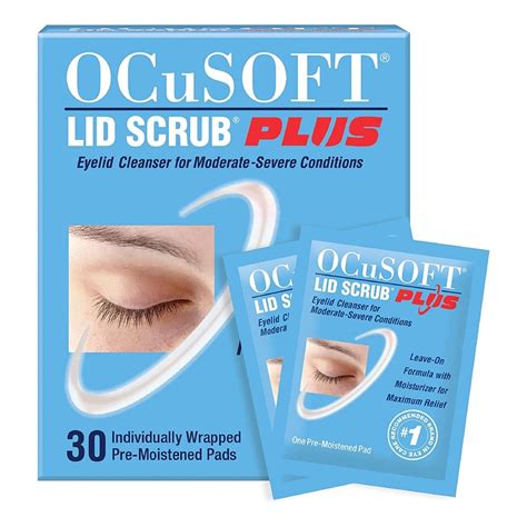 Ocusoft Lid Scrub Plus Eyelid Cleanser