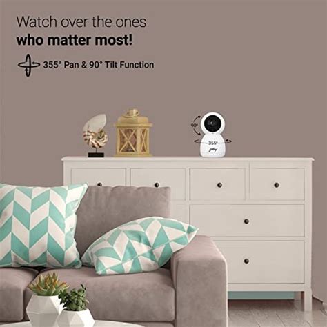 Godrej Ace Pro 3 MP Pan-Tilt Smart WiFi Security Camera for Home - Mayatech