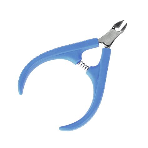 Imported Stainless Steel 1/2 Jaw Spring ABS Handle Cuticle Nipper ...
