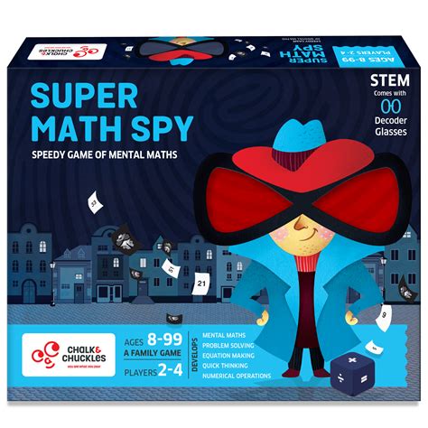 Detective Math Game With Decoder Glass - EKT3688 – Extrokids