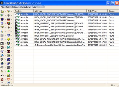Reset Trial Time Software 的图像结果