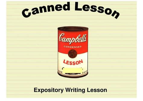 Image result for Expository Writing Lesson Plan