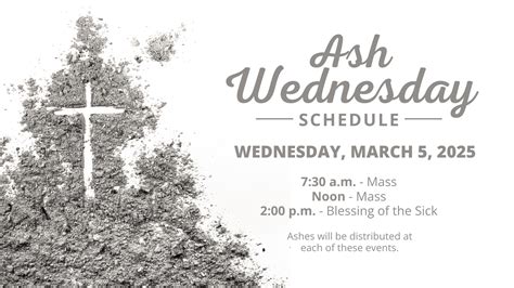 Ash Wednesday Mass - Blessed Solanus Casey