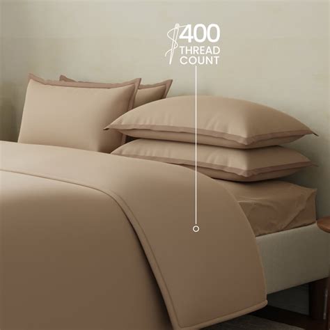 Buy BOUTIQUE LIVING Charm Cotton 400TC 6Pcs Double Bed-In-A-Bag Set ...