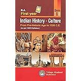 Buy B.A 1st year Indian History - Culture ( From Pre-Historic Age to ...