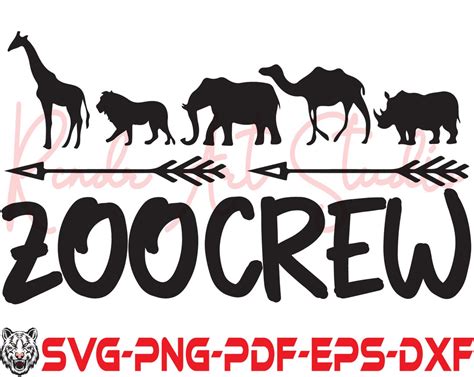 Zoo Animals Svg | Zoo Crew Svg | Animal Svg | Zoo Trip Svg | Gift for ...