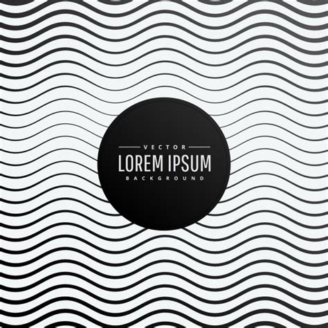 Golvende lijnen streep abstracte achtergrond | Gratis Vector