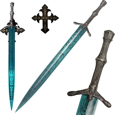39" Bloodborne Ludwig Sword Full Metal,Moonlight Cursed Holy Sword with ...