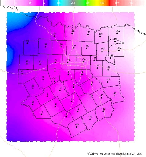 Convective Parameters - Helicity 0-3km