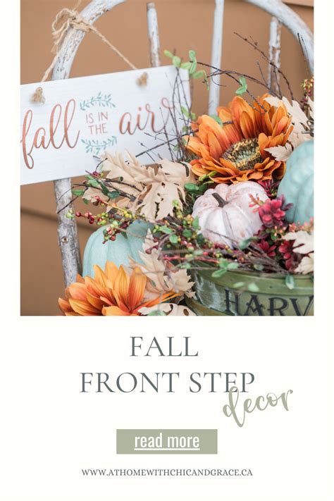 Front Step Fall Decor 的图像结果
