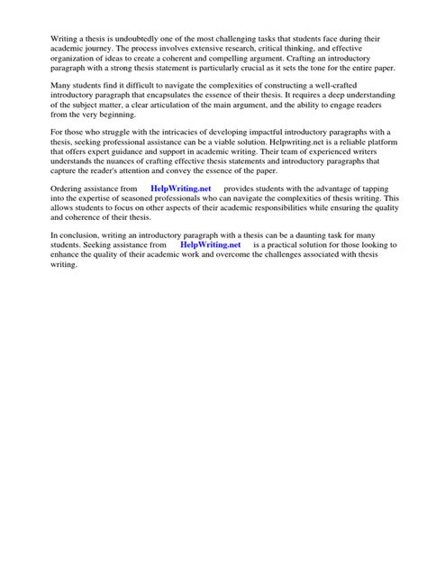 Image result for Introduction Paragraph Examples Essay