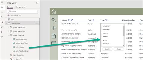 Add Filter to Power App 的图像结果