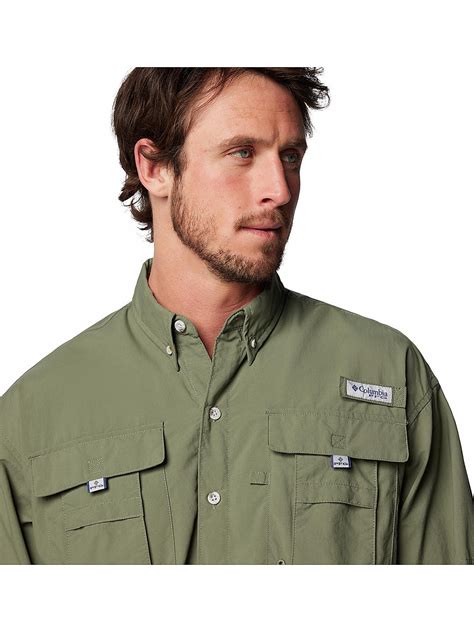 Buy Columbia Mens Green Omni-Shade Bahama II Long Sleeve Shirt Online ...