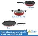 Flipkart SmartBuy Induction Bottom Cookware Set of 3 Price in India ...