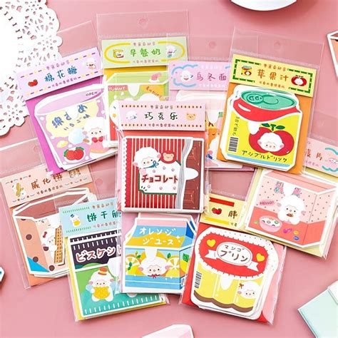 Cute Cartoon Snack Packaging with Note Paper – CRAZE