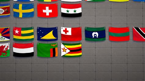 Mega Country Flag Pack (250+ Flags) - The Sims 4 Build / Buy - CurseForge