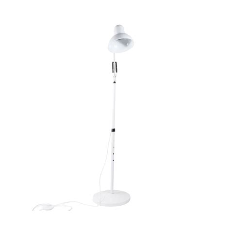 Luxo Floor Lamp White - Cristal Record Lighting