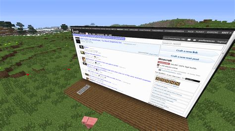 Image result for Minecraft PE Web Display Mod