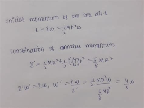 A thin uniform circular disc of Mass M and radius R is rotating in a ...